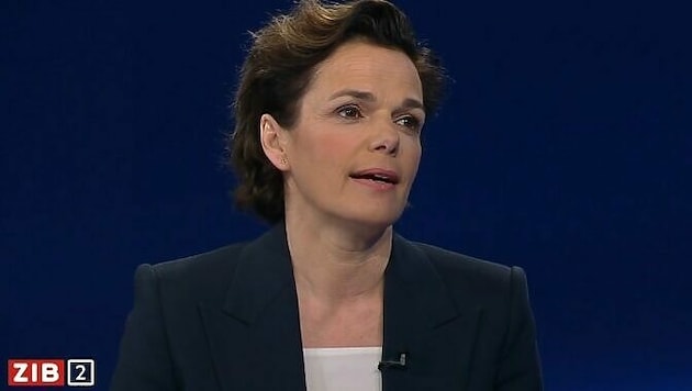 Nach den ständigen internen Diskussionen um ihre Person ist SPÖ-Chefin Pamela Rendi-Wagner am Montagabend in der „ZiB 2“ in die Offensive gegangen. (Bild: Screenshot/tvthek.orf.at)