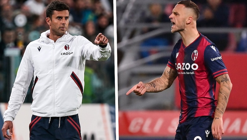 Eiszeit zwischen Thiago Motta (li.) und Marko Arnautovic? (Bild: GEPA )