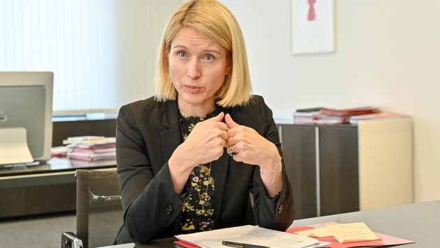 Oberösterreichs Frauenlandesrätin Christine Haberlander, ÖVP (Bild: Dostal Harald)