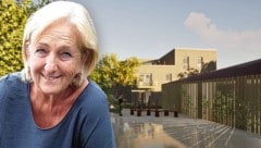 Anrainerin und Ex-Grünen-Chefin Grete Krojer wehrt sich gegen Bauvorhaben. (Bild: MAGK Architekten, Reinhard Judt, Krone KREATIV)