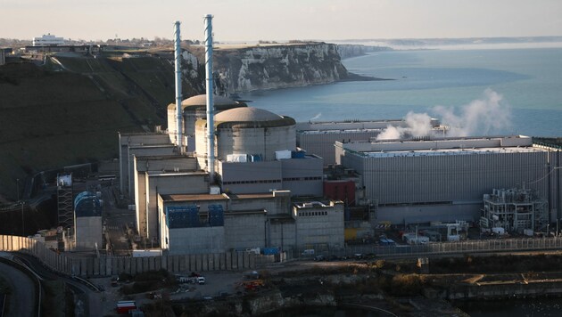 Das französischen AKW Penly am Ärmelkanal (Bild: AFP/Lou Benoist)