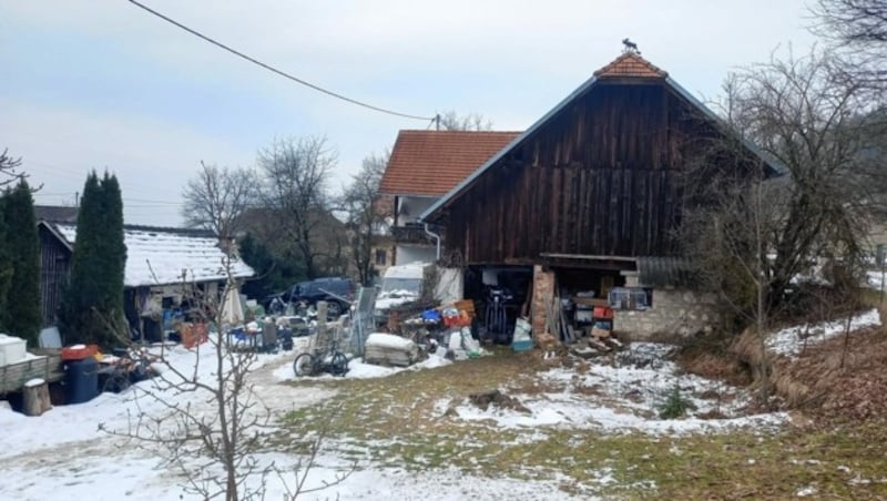 Ein Hof in Kleindiex, der zum Waffenlager wurde. (Bild: Schager Gerlinde)