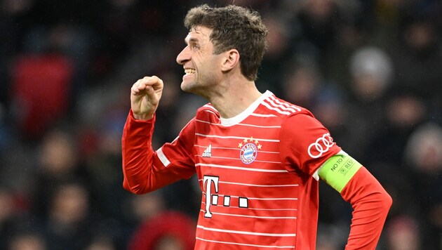 Thomas Müller (Bild: APA/AFP/CHRISTOF STACHE)