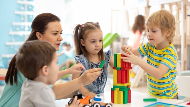 800 Kinder brauchen einen neuen Kindergartenplatz (Symbolfoto). (Bild: stock.adobe.com)