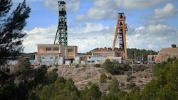 Gesamtansicht des Bergwerks in Suria (Bild: AFP)