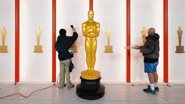 „The Show Must Go On“ und so werden am Donnerstag die Oscar-Nominierungen bekannt gegeben.  (Bild: Ashley Landis/AP)