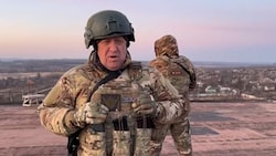 Jewgeni Prigoschin, Chef der russischen Söldnertruppe Wagner, will Verstärkung im Kampf um Bachmut. (Bild: AFP)