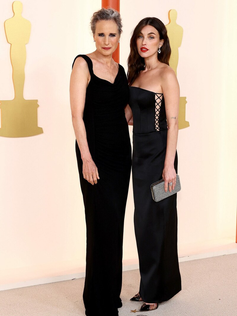 Andie MacDowell und Rainey Qualley (Bild: APA/Arturo Holmes/Getty Images /AFP )