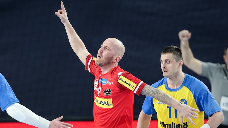 Robert Weber made 228 appearances for the Austrian national handball team. (Bild: GEPA pictures)