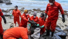 Nach dem Sinken eines Öltankers hat sich vor den Philippinen ein riesiger Ölteppich ausgebreitet. (Bild: Philippine Coast Guard (PCG))