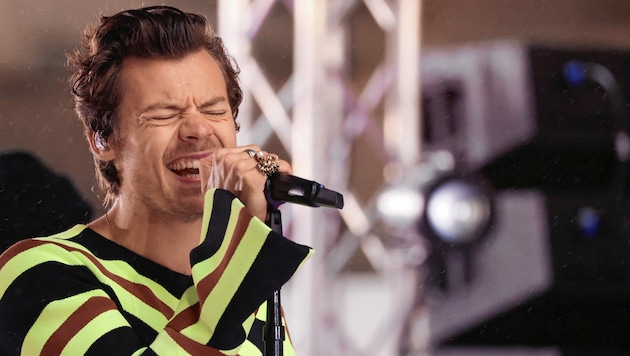 Harry Styles während eines Konzerts (Bild: REUTERS)