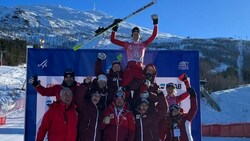 Elisabeth Kappaurer wurde im März in Narvik gefeiert, nachdem sie als Zweite der Europacup-Riesentorlaufwertung ein Weltcup-Fixticket geholt hatte. (Bild: Österreichischer Skiverband)