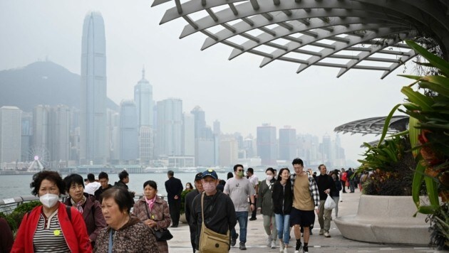 China lässt wieder Touristen ins Land. (Bild: AFP)