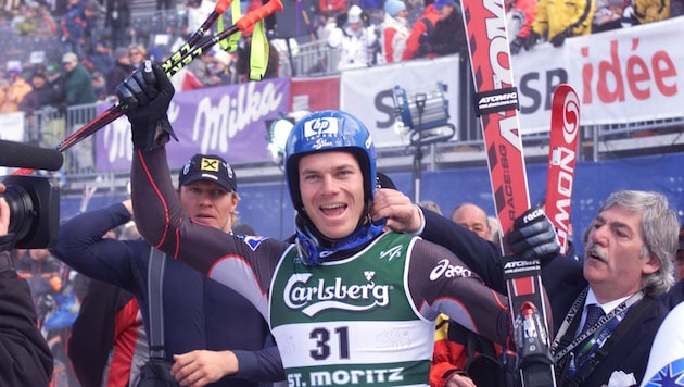 Michael Walchhofer gewann 2003 WM-Gold in der Abfahrt von St. Moritz. (Bild: JOACHIM MAISLINGER)