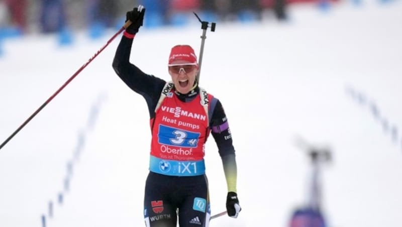 Denise Herrmann-Wick (Bild: AP Photo/Matthias Schrader)