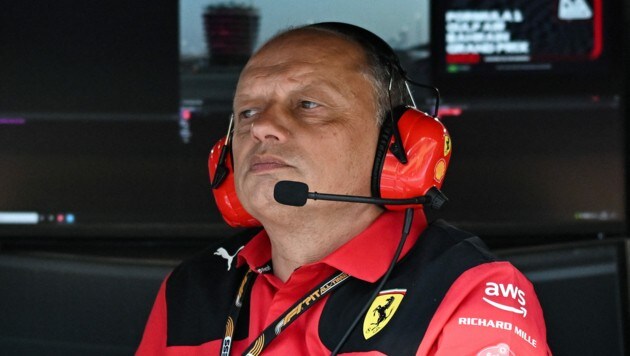 Ferrari-Teamchef Frédéric Vasseur (Bild: APA/AFP/ANDREJ ISAKOVIC)