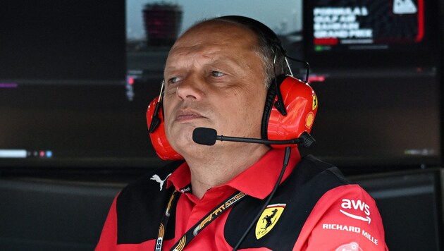 Ferrari-Teamchef Frédéric Vasseur (Bild: APA/AFP/ANDREJ ISAKOVIC)