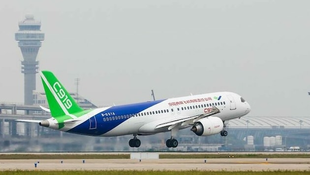 Die Zulassung des chinesischen Flugzeugs C919 macht auch der FACC viel Freude. (Bild: www.comac.cc)