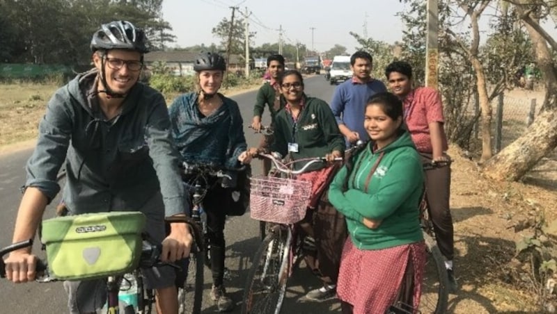 Menschlichkeit war ihr Wegbegleiter - wie hier in Indien. (Bild: zVg)