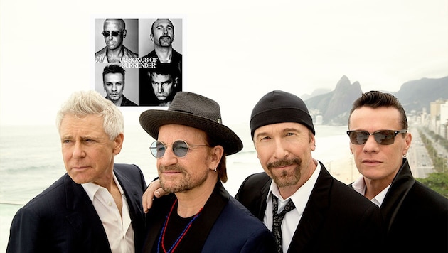 U2: 47 Jahre auf gemeinsamen Pfaden (Bild: Universal Music, Helena Christensen, Krone KREATIV)