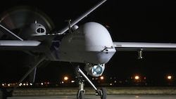 Die MQ-9 Reaper ist eine Drohne des US-amerikanischen Herstellers General Atomics. Sie dient in erster Linie der Luftnahunterstützung und wurde unter anderem von den Vereinigten Staaten und der Royal Air Force in Afghanistan eingesetzt. (Bild: 2013 Getty Images)