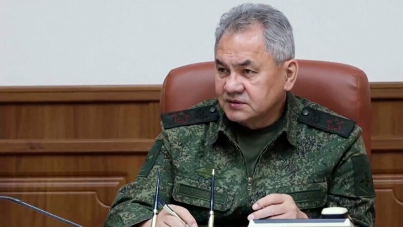 Russlands Verteidigungsminister Sergej Schoigu (Bild: Russian Defense Ministry Press Service)