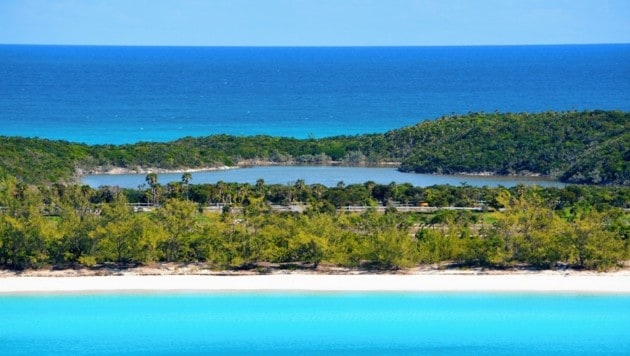 Karibisches Flair wie aus dem Bilderbuch: Half Moon Cay auf den Bahamas - die Insel befindet sich im Privatbesitz der Holland America Line. (Bild: Norm Lane)