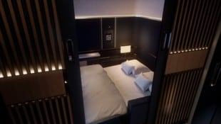 Lufthansa Allegris First Class Suite Plus Doppelbett (Bild: Lufthansa)