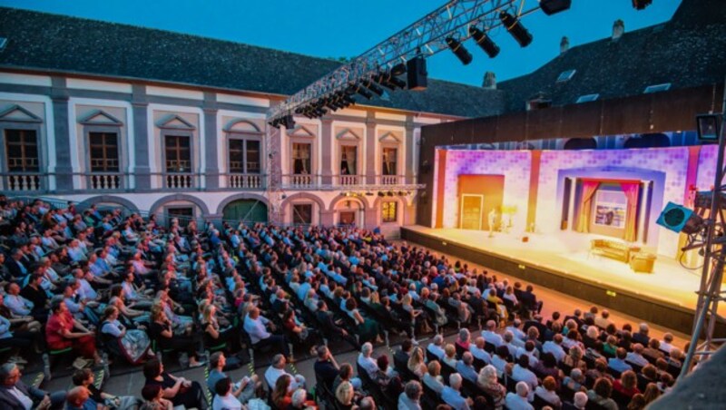 Im Sommer wird im Schloss Kobersdorf wieder Theater gespielt. (Bild: Viktor Fertsak)