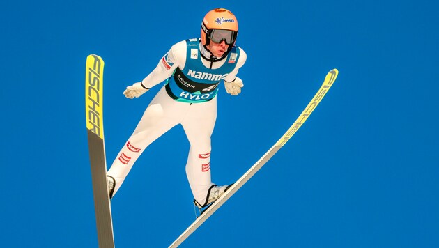 Stefan Kraft in Lillehammer (Bild: Geir Olsen/NTB via AP)