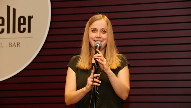 Verena Sturm träumt seit ihrer Kindheit von einer Gesangskarriere. (Bild: Tschepp Markus)