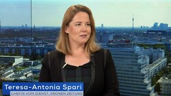 Teresa Spari, Chefin vom Dienst der Kronen Zeitung, im Gespräch auf krone.tv (Bild: krone.tv)
