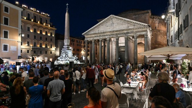 Das Pantheon in Rom gilt (auch) als die älteste Kirche Roms. (Bild: Andreas SOLARO / AFPs)