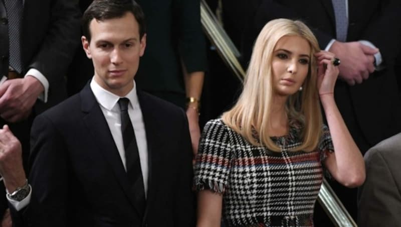 Trumps Tochter Ivanka bekam von Sebastian Kurz einen Teddy im Wert von 1200 Dollar geschenkt. (Bild: Douliery Olivier/ABACA)