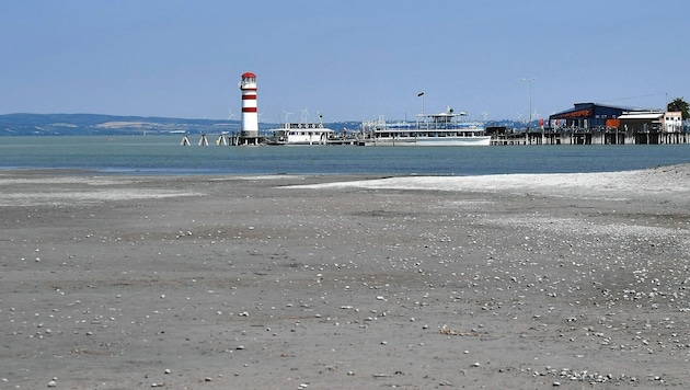 Podersdorf am Neusiedler See im vergangenen Sommer. (Bild: Huber Patrick)