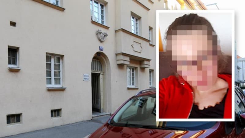 In diesem Wohnhaus soll die 20-jährige Samantha ermordert worden sein. (Bild: zVg, Gerhard Bartel, Krone KREATIV)