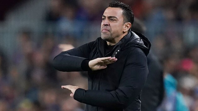 FC-Barcelona-Trainer Xavi (Bild: Copyright 2023 The Associated Press. All rights reserved)