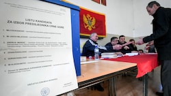 In Montenegro findet am 2. April eine Stichwahl um das Amt des Staatspräsidenten statt. (Bild: AFP)
