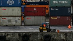 Container im Hafen von Istanbul (Bild: APA/AFP/Ozan KOSE)