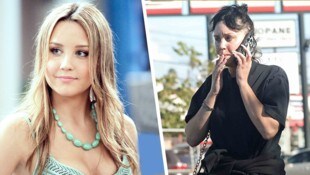 Amanda Bynes in der Serie „Hallo Holly“ (l.) und im Dezember 2022 in Los Angeles (r.) (Bild: Everett Collection / picturedesk.com www.pps.a, Krone KREATIV)