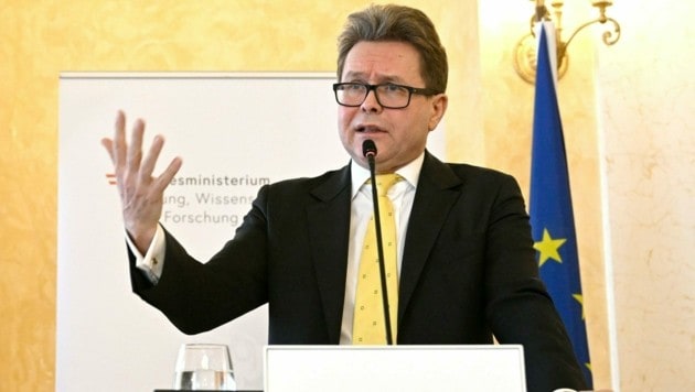 Ministro Federal Martin Polaschek (Imagen: APA/Helmut Fohringer)