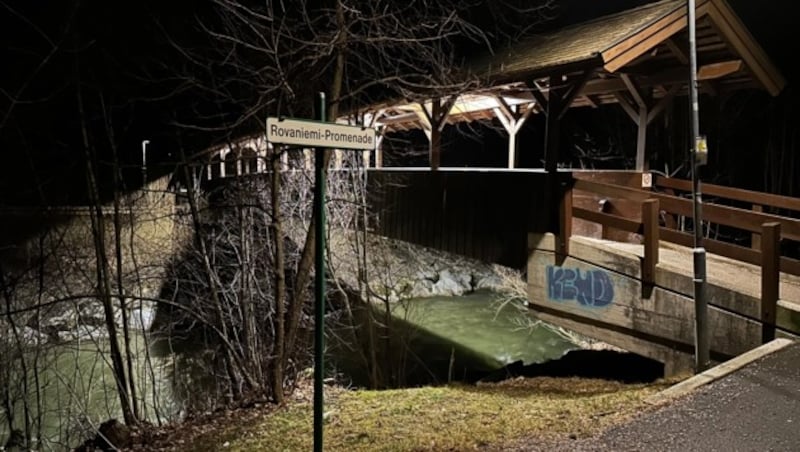 Entlang dieses Weges in St. Johann in Tirol haben sich die dramatischen Ereignisse zugetragen. (Bild: ZOOM.TIROL)