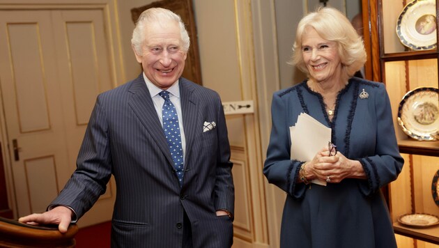 König Charles III. und Königin Camilla (Bild: Chris Jackson / PA / picturedesk.com)