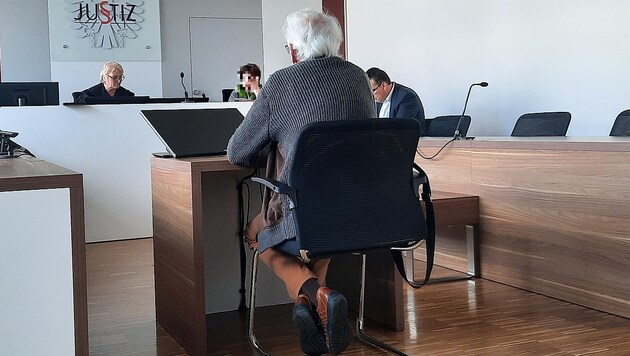 Wegen Untreue und betrügerischer Krida musste der heute 67-Jährige auf der Anklagebank Platz nehmen. (Bild: P. Huber)