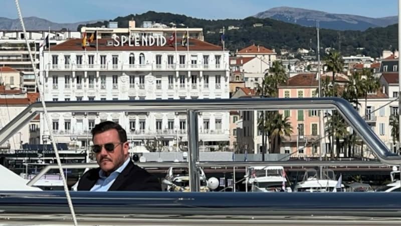 Katerstimmung in Cannes: „Ösigarch“ Benko (Bild: Immobilien Zeitung/iz.de)