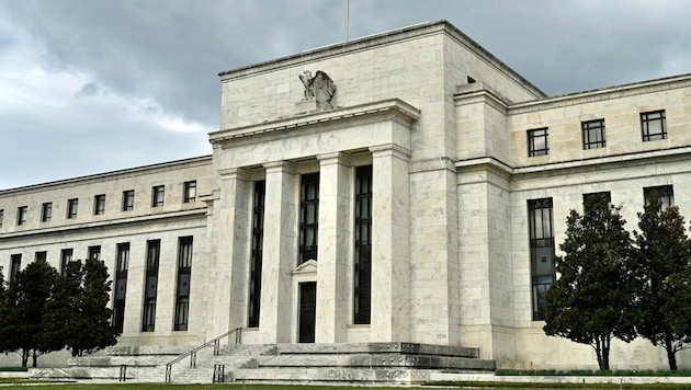 Die US-Notenbank Federal Reserve in Washington (Bild: APA/AFP/DANIEL SLIM)