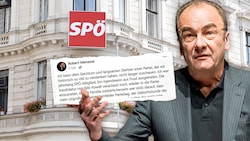 Mit einem emotionalen Facebook-Posting gab Schriftsteller Robert Menasse seinen Wiedereintritt in die SPÖ bekannt. (Bild: APA Krone KREATIV)