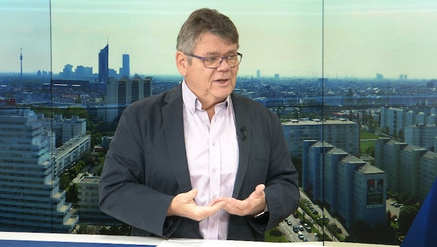 Wolfgang Katzian, az ÖGB elnöke (Bild: krone.tv)