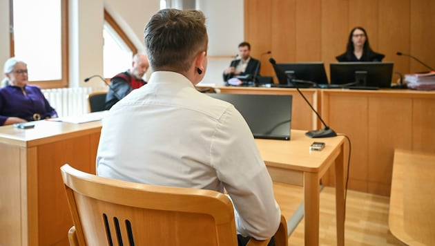 er Katzen-Killer nahm das Urteil in Steyr an, der Staatsanwalt überlegt noch. (Bild: Wenzel Markus)