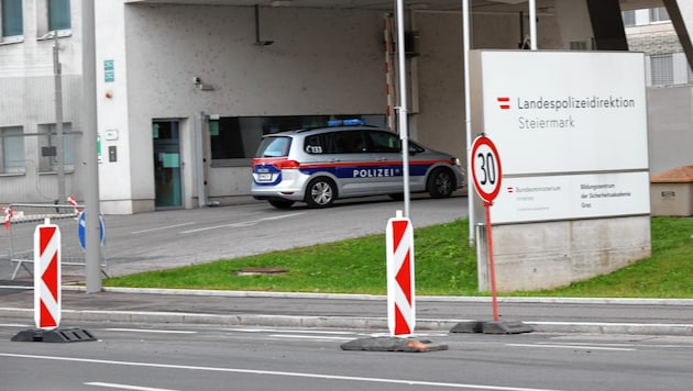 Die Kantine in der LPD in Graz-Straßgang betreibt ein privater Verein. Es besteht kein Dienstverhältnis zur Polizei. (Bild: Christian Jauschowetz)